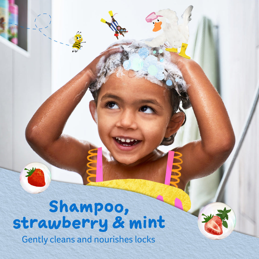 Childs Farm Gentle Shampoo For Kids, Strawberry & Organic Mint 250ml