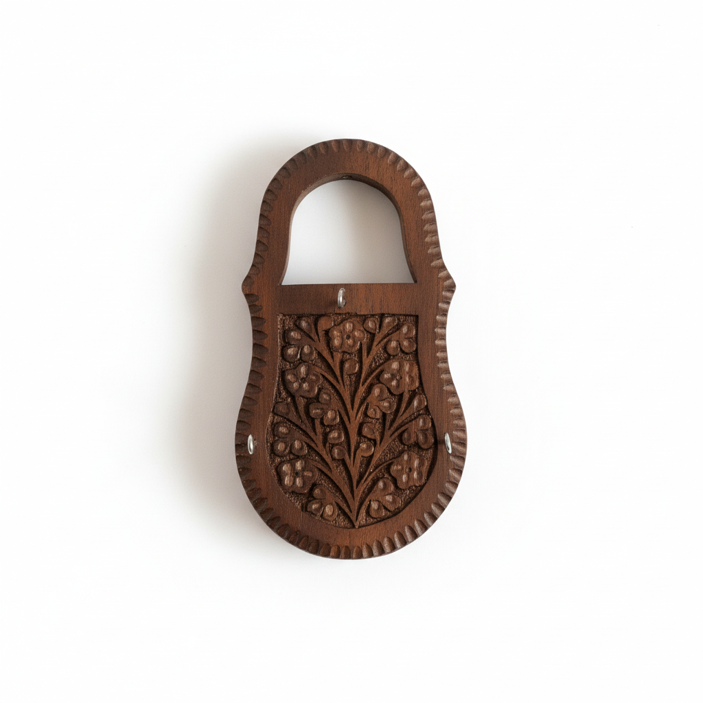 Handcrafted wooden key holder