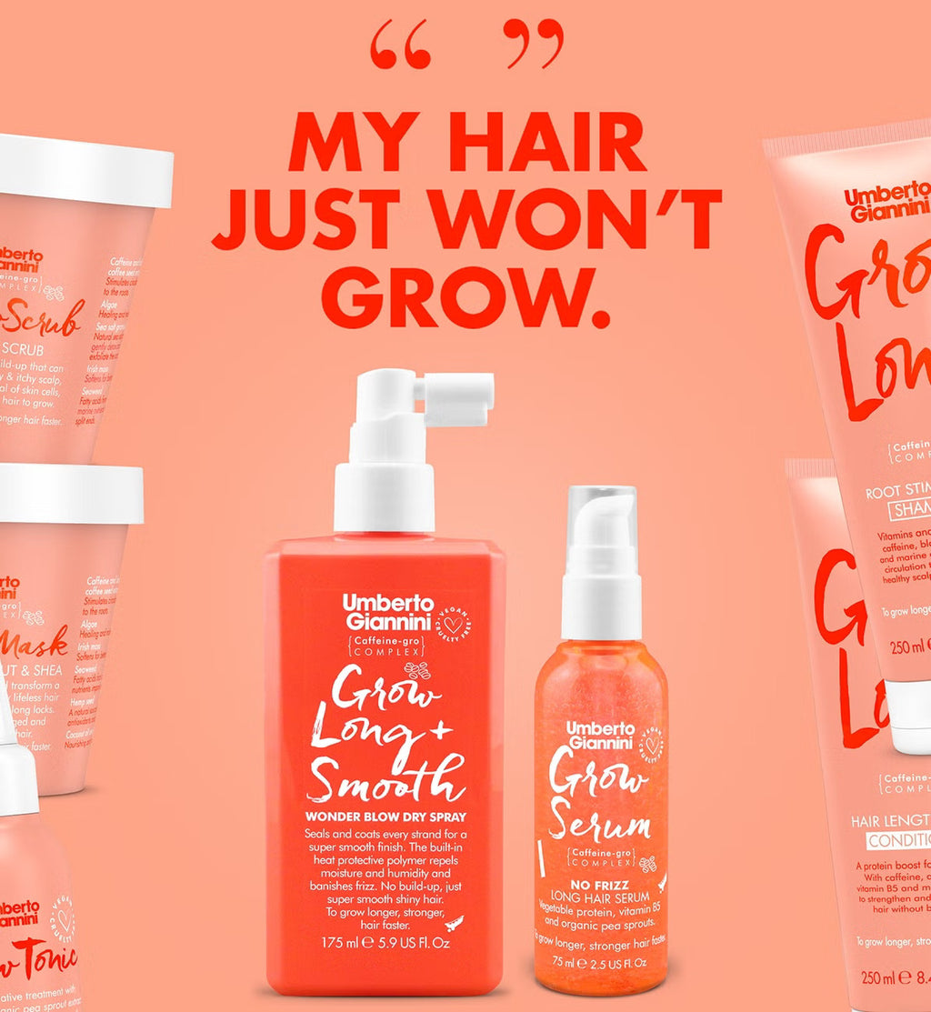 Umberto Giannini Grow No Frizz Long Hair Serum 75ml