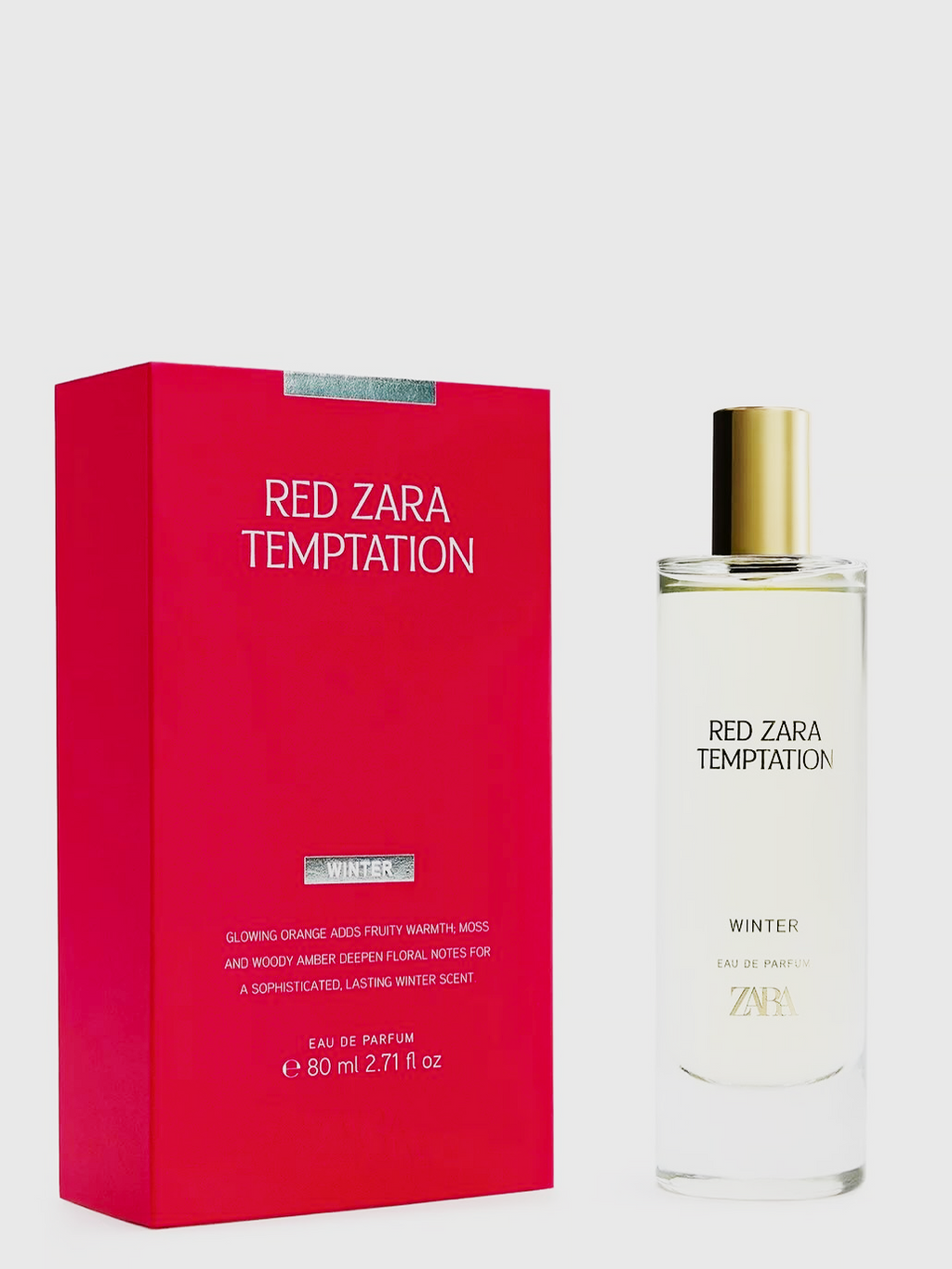 RED ZARA TEMPTATION WINTER | EAU DE PARFUM - 80 ml